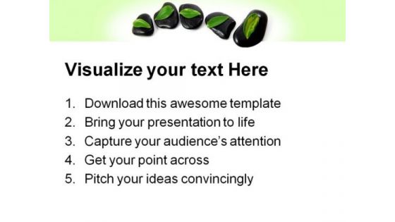 Spa Stones Nature PowerPoint Templates And PowerPoint Backgrounds 0211