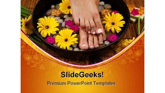 Spa Treatment Lifestyle PowerPoint Themes And PowerPoint Slides 0311