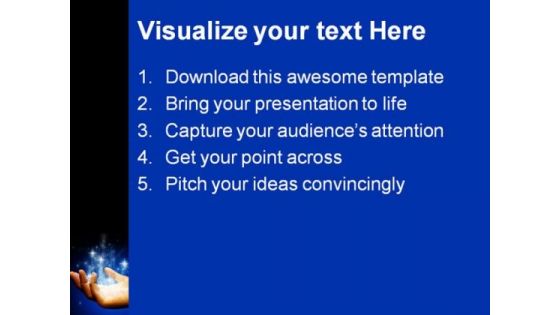 Sparkling Stardust Abstract PowerPoint Themes And PowerPoint Slides 0811