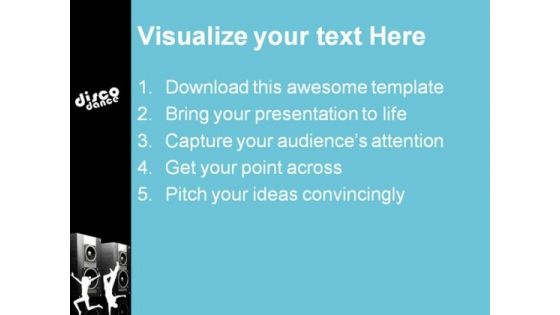 Speakers Music PowerPoint Themes And PowerPoint Slides 0911