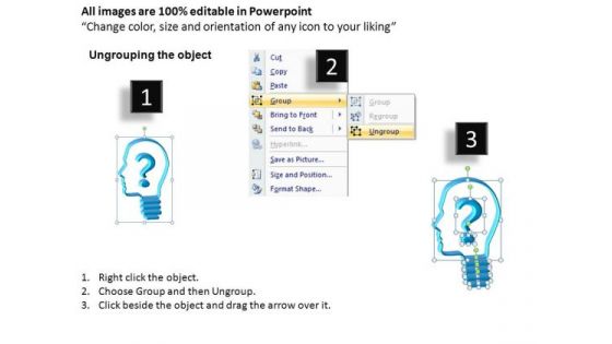 Speaking Bubbles PowerPoint Templates Questions Ppt Slides