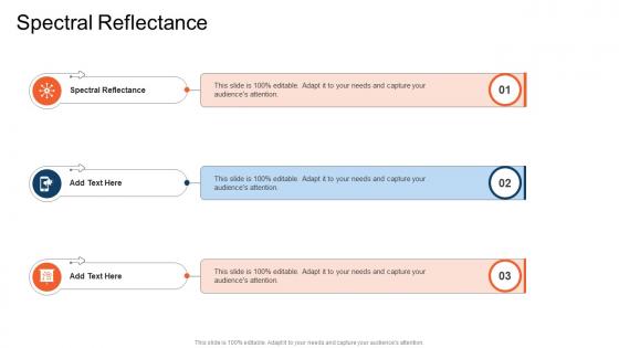 Spectral Reflectance In Powerpoint And Google Slides Cpb