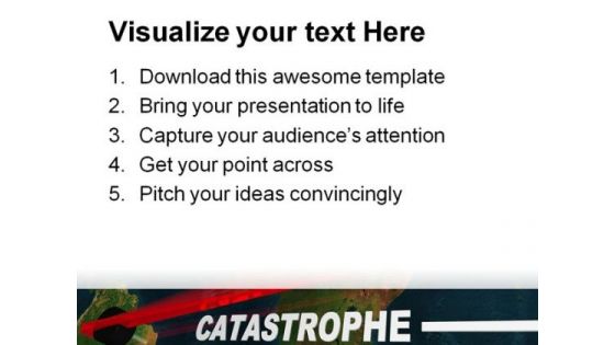 Speeding Global Catastrophe Travel PowerPoint Templates And PowerPoint Backgrounds 0211