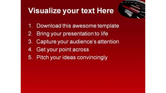 Speeding Towards Future PowerPoint Templates And PowerPoint Backgrounds 0811