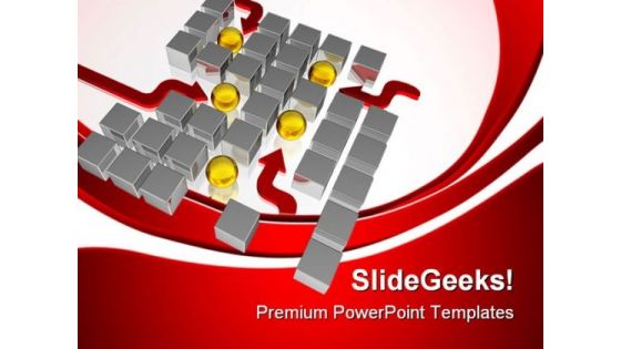 Spheres Leadership PowerPoint Themes And PowerPoint Slides 0811