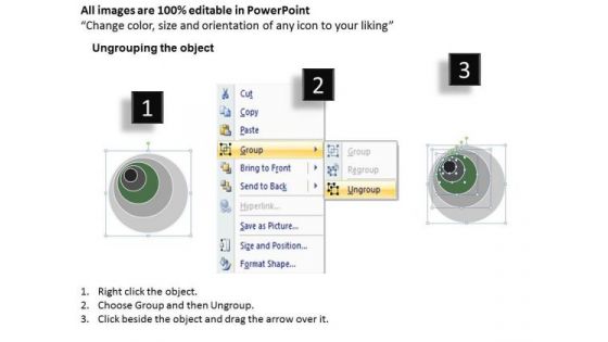 Spheres With Core Business Ppt Plan Outline PowerPoint Slides