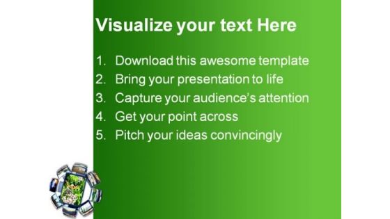 Spherical Colorful Environment PowerPoint Themes And PowerPoint Slides 0211