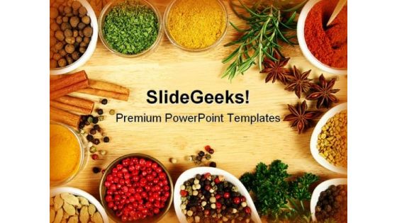 Spices Food PowerPoint Templates And PowerPoint Backgrounds 0311