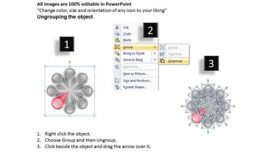 Spoke Diagram Business Data Analysis 8 Stages Plan Help PowerPoint Templates