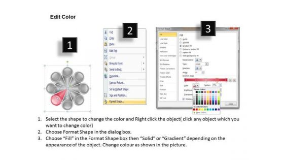 Spoke Diagram Business Data Analysis 8 Stages Plan Help PowerPoint Templates