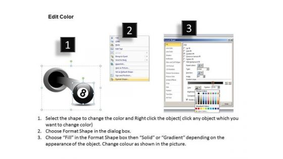 Sport Billiard Balls PowerPoint Slides And Ppt Diagram Templates