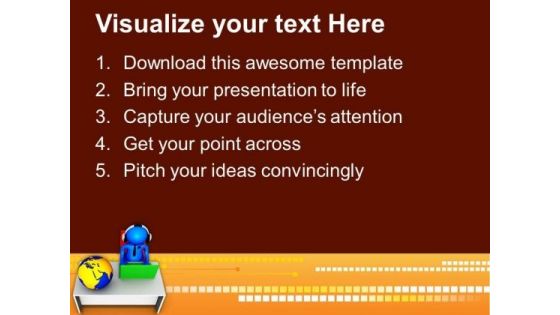 Spread Your Business In All Over The World PowerPoint Templates Ppt Backgrounds For Slides 0613