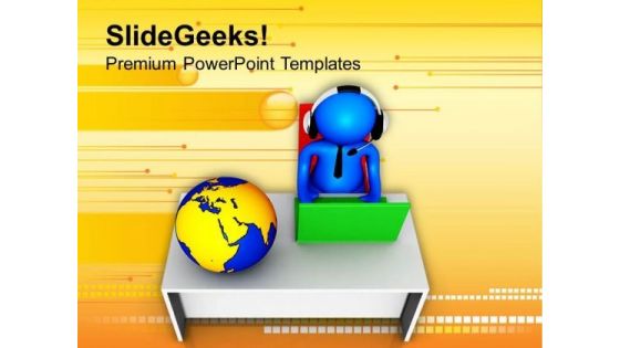 Spread Your Business In All Over The World PowerPoint Templates Ppt Backgrounds For Slides 0613