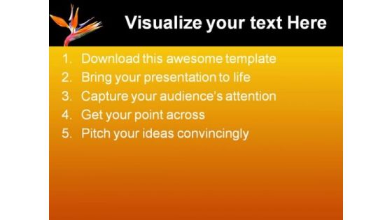 Spring Flower Beauty PowerPoint Templates And PowerPoint Backgrounds 0311
