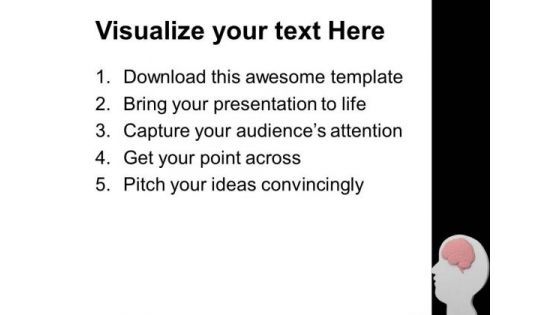 Spritual Vision Of Human Representation PowerPoint Templates Ppt Backgrounds For Slides 0413