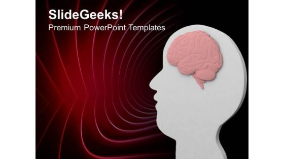 Spritual Vision Of Human Representation PowerPoint Templates Ppt Backgrounds For Slides 0413