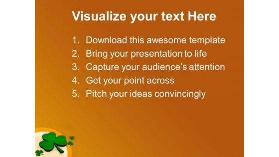 St Patricks Day Shamrock PowerPoint Templates Ppt Backgrounds For Slides 0313