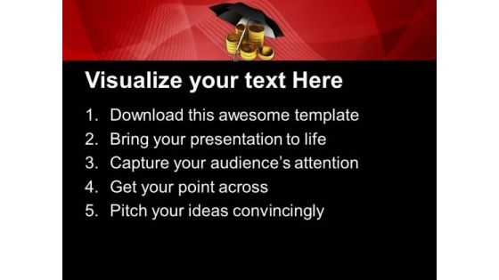 Stack Of Dollar Coins Under Umbrella Business PowerPoint Templates Ppt Backgrounds For Slides 0113