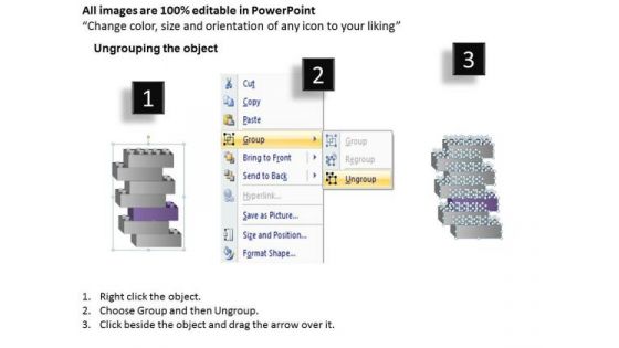 Stacked Colorful Lego Blocks 7 Stages Business Plan PowerPoint Slides