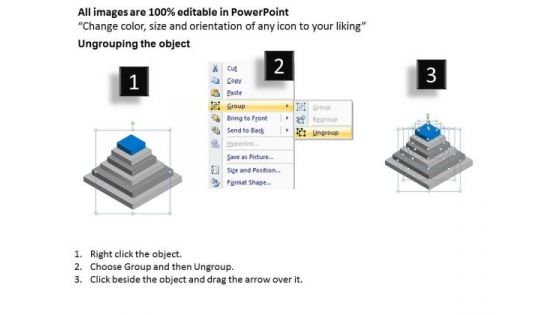 Stacked Layers And Levels 6 Stages Ppt Mock Business Plan PowerPoint Slides