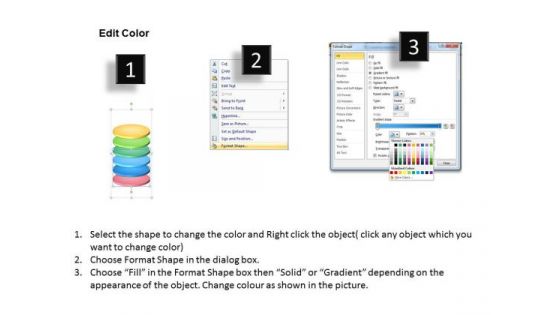 Stacked Vertical Process 6 Stages How To Construct Business Plan PowerPoint Slides