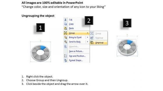 Stages Circular Donut Process Chart Tips For Business Plan PowerPoint Templates
