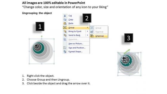Stages Complex Representation Of The Process Business Plan Template PowerPoint Templates