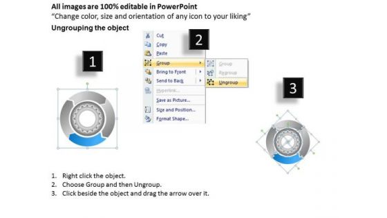 Stages Gears Process For Improvement Business Plan Software Download PowerPoint Slides