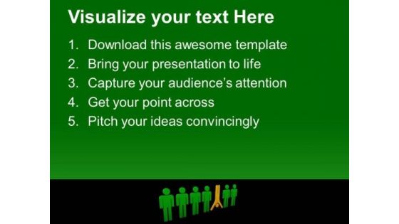 Stand Differently To Get Noticed PowerPoint Templates Ppt Backgrounds For Slides 0613