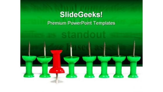 Stand Out02 Leadership PowerPoint Themes And PowerPoint Slides 0511