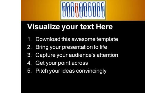 Stand Out03 Leadership PowerPoint Themes And PowerPoint Slides 0511
