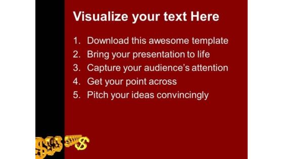 Stand Out From Crowd Dollar PowerPoint Templates And PowerPoint Themes 1012