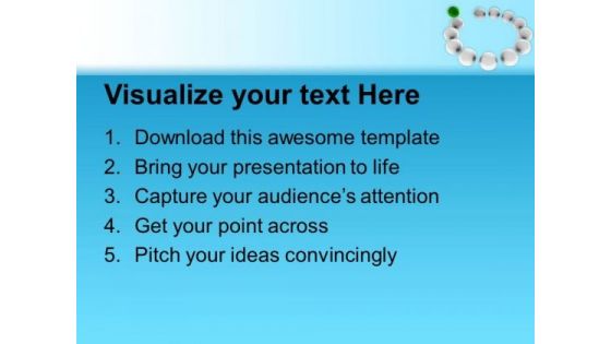 Stand Out From Crowd Uniqueness PowerPoint Templates Ppt Backgrounds For Slides 0313
