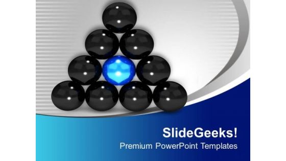 Stand Out With Leadership Qualities PowerPoint Templates Ppt Backgrounds For Slides 0513