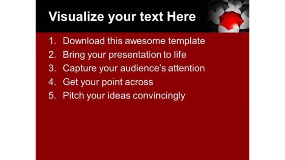 Standing Out From Crowd Business PowerPoint Templates Ppt Backgrounds For Slides 0113