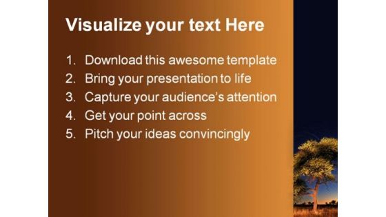 Star Circles Nature PowerPoint Themes And PowerPoint Slides 0211