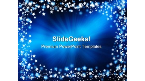 Starry Background Abstract PowerPoint Templates And PowerPoint Backgrounds 0711
