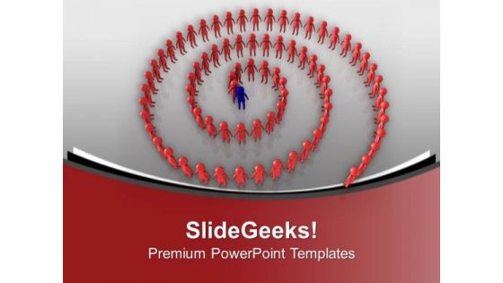 Start A Right Way Along With Team PowerPoint Templates Ppt Backgrounds For Slides 0613
