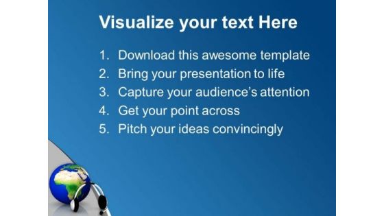Start Bpo For Global Issues Resolving PowerPoint Templates Ppt Backgrounds For Slides 0713
