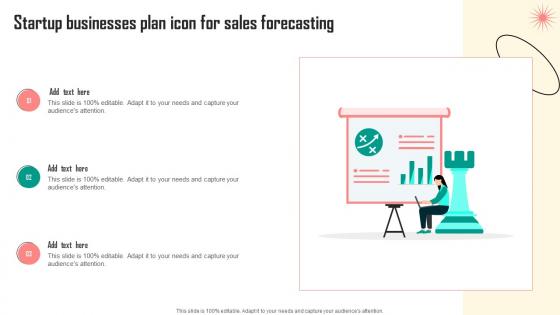 Startup Businesses Plan Icon For Sales Forecasting Professional Pdf Startup Businesses Plan Icon For Sales Forecasting Professional Pdf