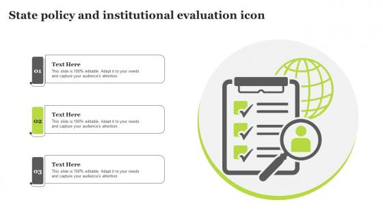 State Policy And Institutional Evaluation Icon Designs Pdf State Policy And Institutional Evaluation Icon Designs Pdf
