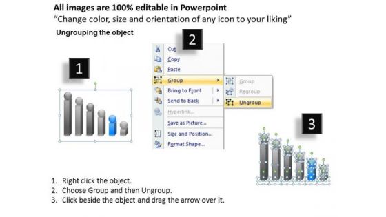 Statisctical Data In Stacked Format 6 Stages Create Business Plan PowerPoint Slides