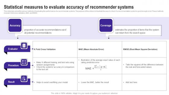 Statistical Measures To Evaluate Accuracy Of Use Cases Of Filtering Methods Introduction Pdf