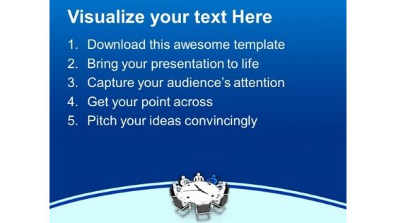 Stay Connected As Team Leadership Concept PowerPoint Templates Ppt Backgrounds For Slides 0513