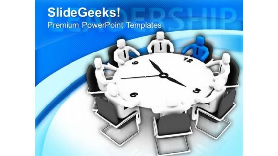 Stay Connected As Team Leadership Concept PowerPoint Templates Ppt Backgrounds For Slides 0513