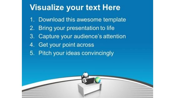 Stay Connected With Global Market PowerPoint Templates Ppt Backgrounds For Slides 0613