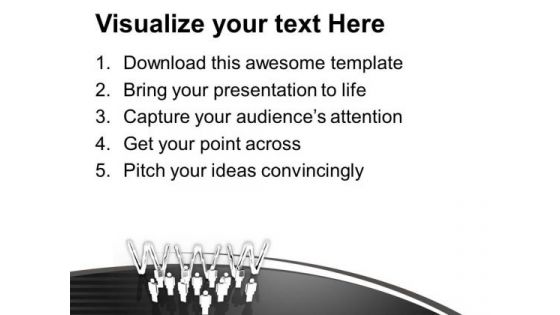 Stay Connected With Global Market Via Internet PowerPoint Templates Ppt Backgrounds For Slides 0713