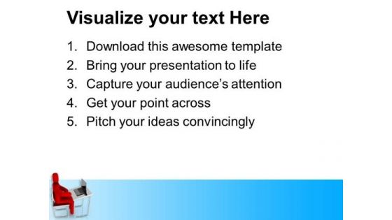 Stay Connected With World By Internet PowerPoint Templates Ppt Backgrounds For Slides 0613