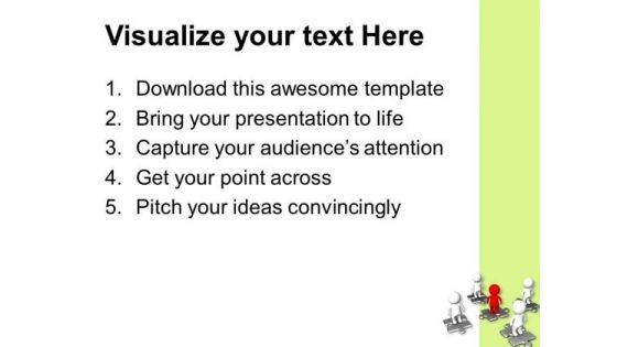 Stay Connected With Your Team PowerPoint Templates Ppt Backgrounds For Slides 0713