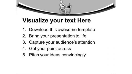 Stay In Touch With Technology PowerPoint Templates Ppt Backgrounds For Slides 0613